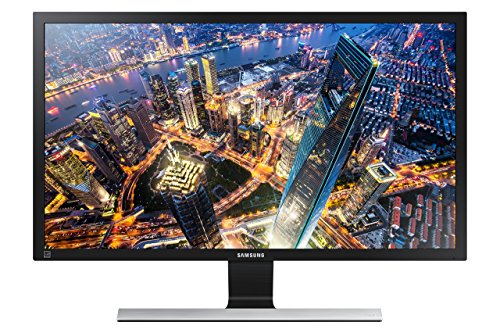 Samsung LU28E590DS/EN 71,1 cm (28 Zoll) Monitor (HDMI, 1ms Reaktionszeit) glänzend schwarz