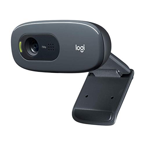 Logitech C270 Webcam, HD 720p, 60° Sichtfeld, Fester Fokus, Belichtungskorrektur, USB-Anschluss, Rauschunterdrückung, Universalhalterung, Für Skype, FaceTime, Hangouts, etc. - Schwarz Logitech C270 Webcam, HD 720p, 60° Sichtfeld, Fester Fokus, Belichtungskorrektur, USB-Anschluss, Rauschunterdrückung, Universalhalterung, Für Skype, FaceTime, Hangouts, etc. - Schwarz
