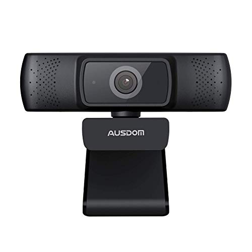 AUSDOM Webcam, Autofokus Webcam mit Mikrofon, Privatsphäre, Plug and Play USB Computer Web Kamera für Pro Streaming/Online Teaching/Video Calling/Zoom/Skype (Schwarz-1080P) AUSDOM Webcam, Autofokus Webcam mit Mikrofon, Privatsphäre, Plug and Play USB Computer Web Kamera für Pro Streaming/Online Teaching/Video Calling/Zoom/Skype (Schwarz-1080P)