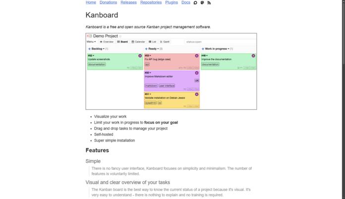 Atlassian Jira Alternative Kanboard