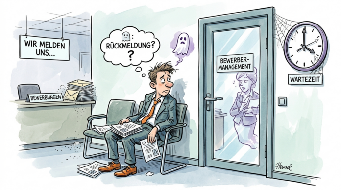 Ghosting statt Wertschätzung Wie Unternehmen Bewerber behandeln