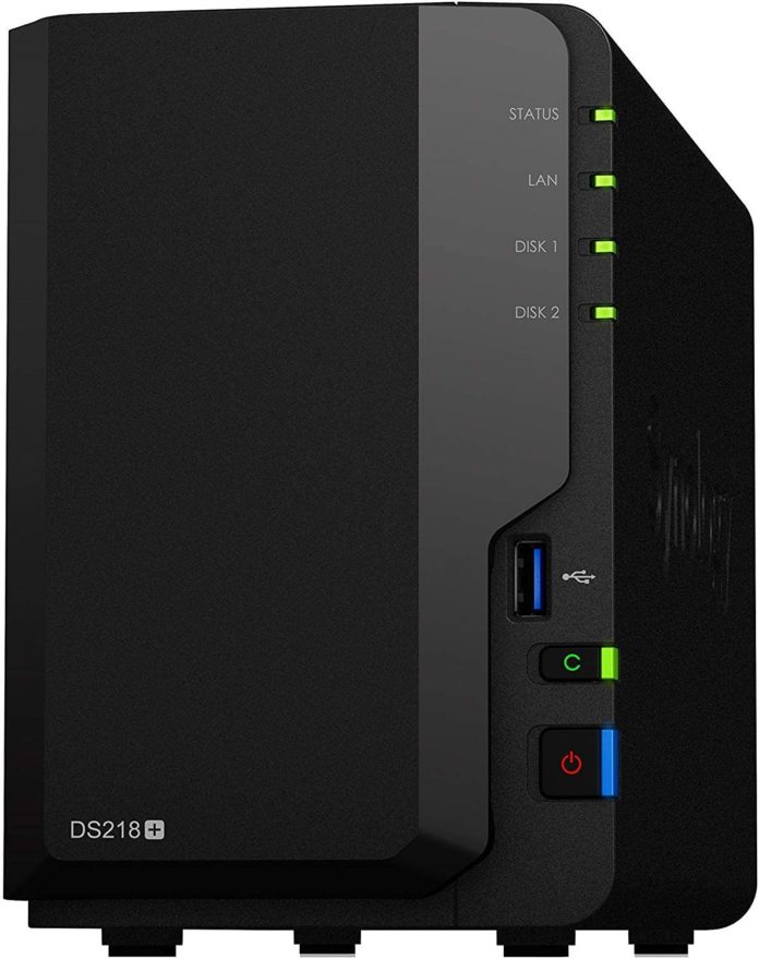 Synology DS218plus 2-Bay DiskStation NAS Synology DS218plus 2-Bay DiskStation NAS