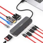 TSUPY USB C Adapter 12 in 1 Spezieller Design USB C Hub
