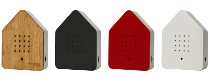 Zwitscherbox für zu Hause - Vogelgezwitscher auf Bewegung mit der Zwitscherbox